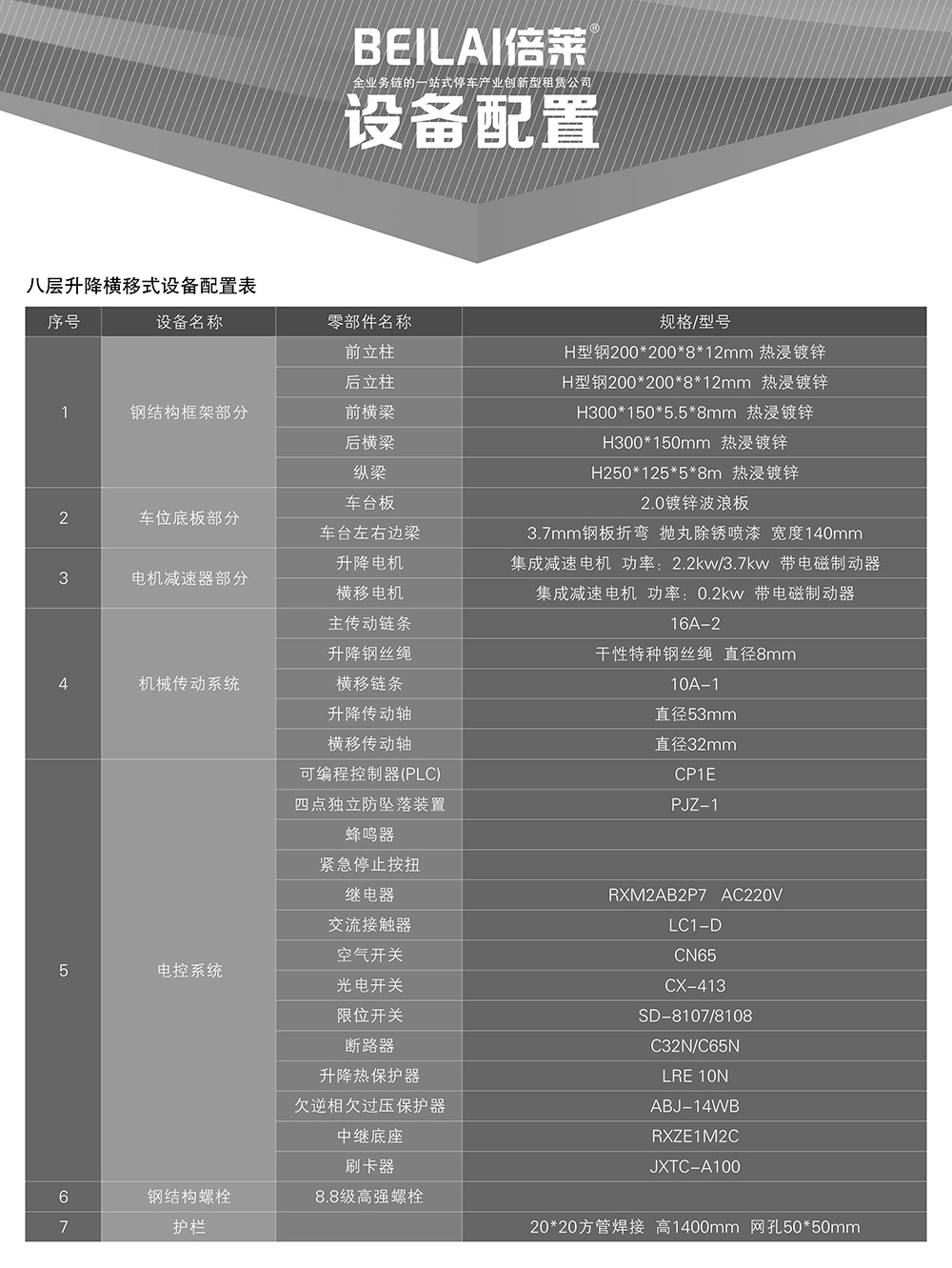 陕西西安PSH8八层升降横移立体车库设备配置.jpg